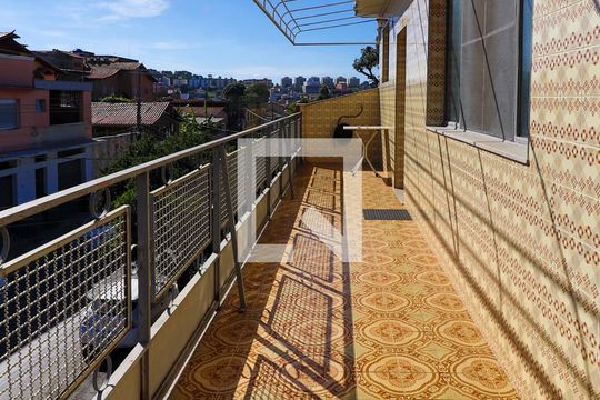 Varanda da Sala de Estar de casa à venda com 3 quartos, 320m² em Santa Cruz, Belo Horizonte
