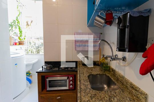 Detalhe da cozinha  de apartamento para alugar com 1 quarto, 55m² em Leblon, Rio de Janeiro