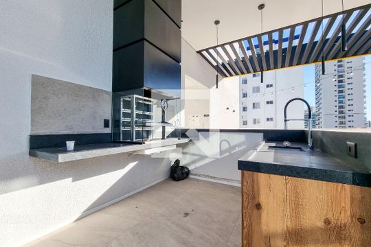 Área comum - Churrasqueira de apartamento para alugar com 1 quarto, 45m² em Parque Residencial Aquarius, São José dos Campos