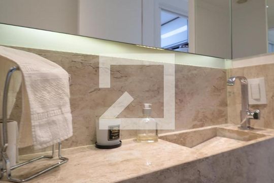 Lavabo de apartamento à venda com 3 quartos, 110m² em Mooca, São Paulo