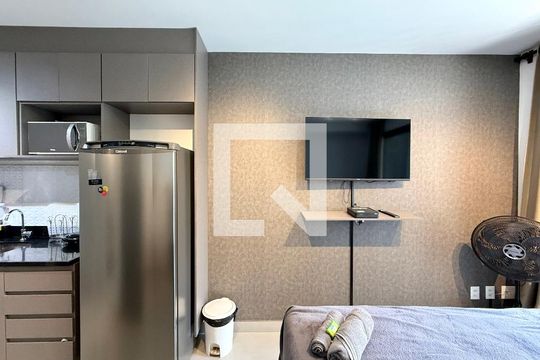 Studio de kitnet/studio para alugar com 0 quarto, 25m² em Brooklin, São Paulo