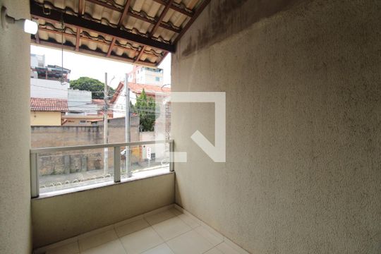 Varanda da Suite de casa para alugar com 3 quartos, 125m² em Etelvina Carneiro, Belo Horizonte