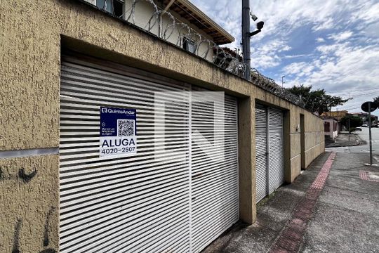 Fachada/ Placa  de casa para alugar com 3 quartos, 125m² em Etelvina Carneiro, Belo Horizonte