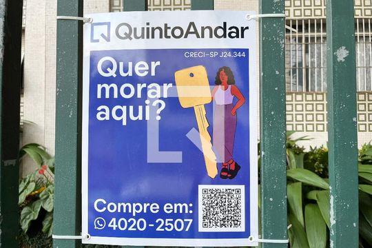 Plaquinha  de apartamento à venda com 2 quartos, 80m² em Vila Paulista, São Paulo