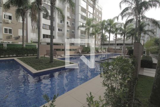 Área comum - Piscina de apartamento à venda com 3 quartos, 90m² em Jardim Itu, Porto Alegre