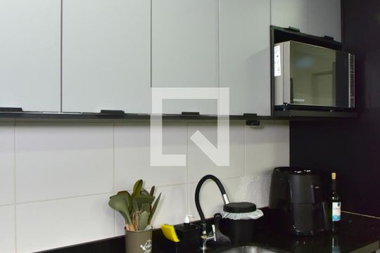 Cozinha e Área de Serviço de apartamento à venda com 1 quarto, 34m² em Vila Paulista, São Paulo