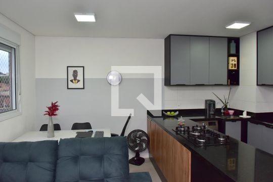 Sala de apartamento à venda com 1 quarto, 34m² em Vila Paulista, São Paulo