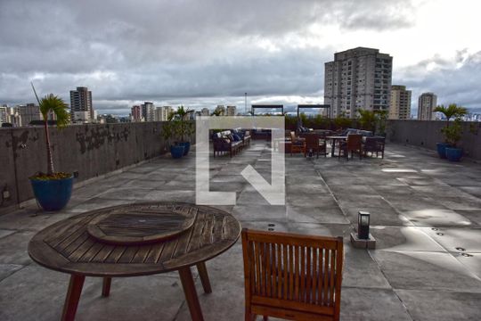 Área comum - Rooftop de apartamento à venda com 1 quarto, 34m² em Vila Paulista, São Paulo