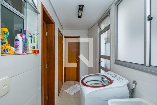 Área de Serviço de apartamento à venda com 3 quartos, 168m² em Coracao de Jesus, Belo Horizonte