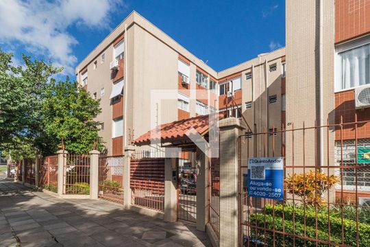 Fachada do Prédio de apartamento à venda com 1 quarto, 44m² em Vila Ipiranga, Porto Alegre