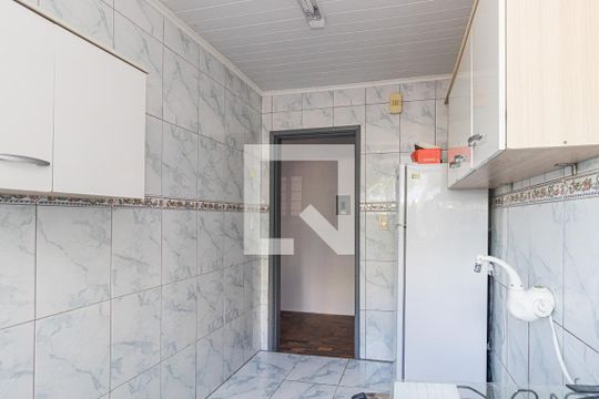 Cozinha e Área de Serviço de apartamento à venda com 1 quarto, 44m² em Vila Ipiranga, Porto Alegre