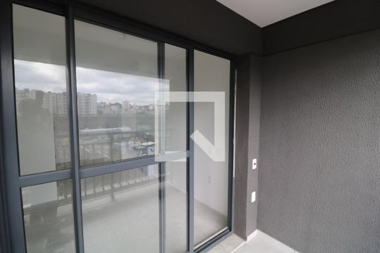 Varanda da Sala de kitnet/studio para alugar com 1 quarto, 26m² em Jardim Independência, São Paulo