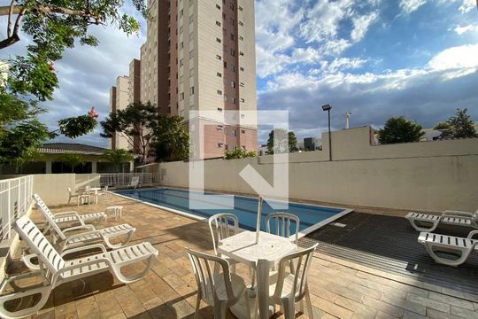 Área comum - Piscina de apartamento para alugar com 2 quartos, 49m² em Vila Odim Antão, Sorocaba