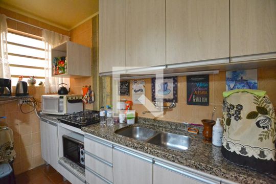 Cozinha de casa à venda com 3 quartos, 187m² em Santa Tereza, Porto Alegre