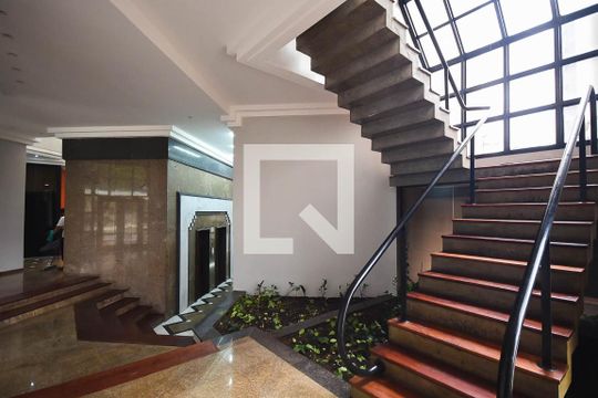 Hall social de apartamento para alugar com 1 quarto, 40m² em Paraíso do Morumbi, São Paulo