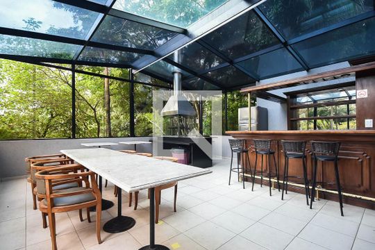 Churrasqueira de apartamento para alugar com 1 quarto, 40m² em Paraíso do Morumbi, São Paulo
