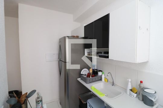 Cozinha de apartamento à venda com 2 quartos, 40m² em Jardim Imperador (zona Leste), São Paulo
