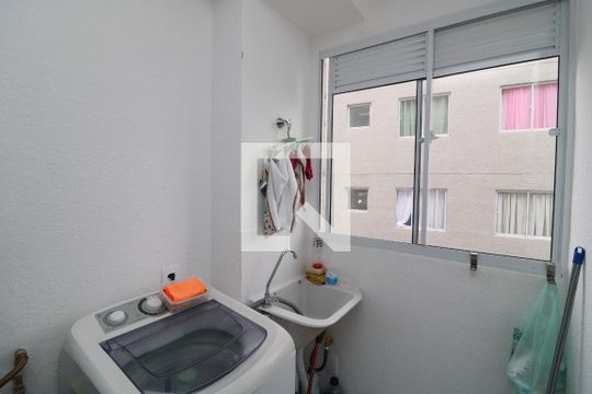 Área de Serviço de apartamento à venda com 2 quartos, 40m² em Jardim Imperador (zona Leste), São Paulo