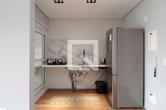 Cozinha de apartamento à venda com 1 quarto, 62m² em Santa Efigênia, São Paulo