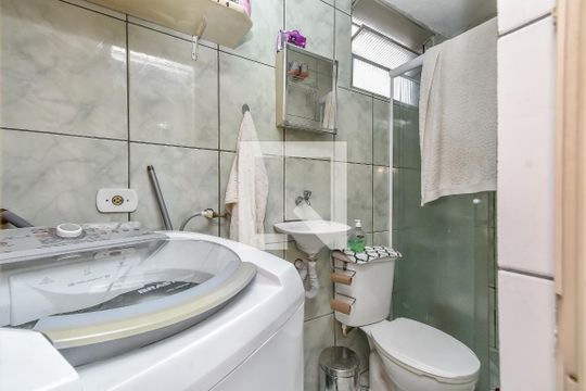 Banheiro de kitnet/studio à venda com 1 quarto, 31m² em Vila Buarque, São Paulo