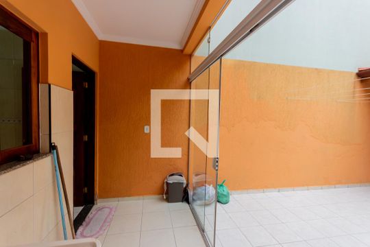 Área de Serviço de casa à venda com 3 quartos, 150m² em Parque Novo Oratório, Santo André
