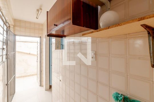 Área de Serviço de casa para alugar com 1 quarto, 35m² em Vila Brasilina, São Paulo