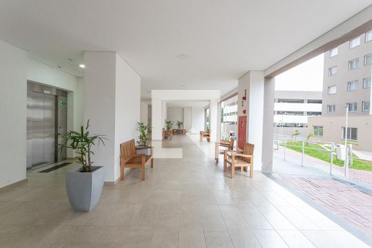 Área comum - Salão de festas de apartamento para alugar com 2 quartos, 45m² em Piraporinha, Diadema