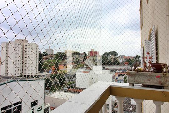 Sacada da Sala  de apartamento para alugar com 2 quartos, 80m² em Baeta Neves, São Bernardo do Campo