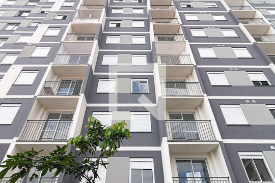 Fachada do bloco de apartamento à venda com 2 quartos, 34m² em Lapa, São Paulo