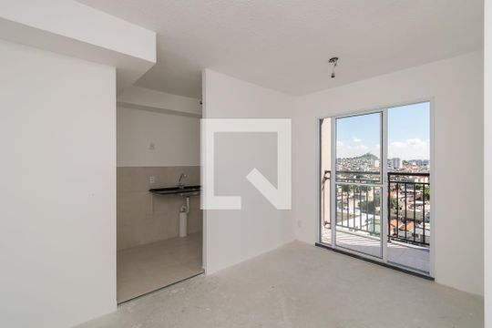 Sala de apartamento para alugar com 2 quartos, 46m² em Ramos, Rio de Janeiro