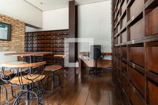 Área Comum de apartamento à venda com 1 quarto, 55m² em Alphaville Industrial, Barueri