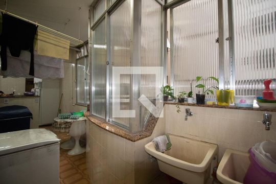 Área de serviço de apartamento à venda com 2 quartos, 219m² em Copacabana, Rio de Janeiro
