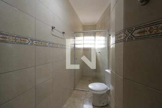Banheiro Suite 2 de casa à venda com 4 quartos, 167m² em Vila Alto de Santo André, Santo André