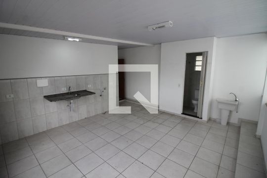 Sala, Quarto e Cozinha de kitnet/studio para alugar com 1 quarto, 35m² em Vila Canero, São Paulo