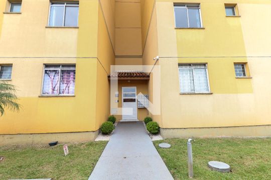 Fachada do bloco de apartamento à venda com 2 quartos, 58m² em Sítio Cercado, Curitiba