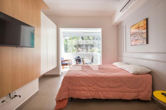 Studio de kitnet/studio para alugar com 1 quarto, 26m² em Vila Madalena, São Paulo