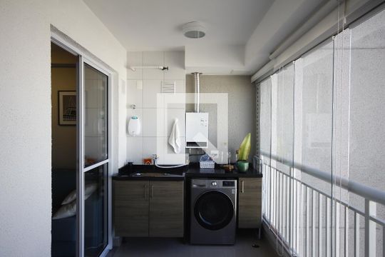 Área de Serviço de apartamento para alugar com 1 quarto, 35m² em Cambuci, São Paulo