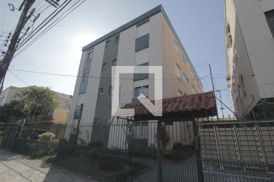 Fachada do Prédio de apartamento para alugar com 1 quarto, 53m² em São Sebastião, Porto Alegre