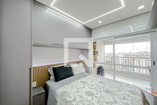 Quarto 1 - Suíte de apartamento à venda com 2 quartos, 77m² em Belenzinho, São Paulo