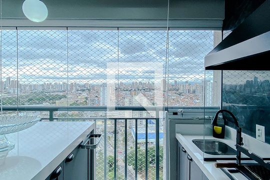 Varanda da Sala de apartamento à venda com 2 quartos, 77m² em Belenzinho, São Paulo
