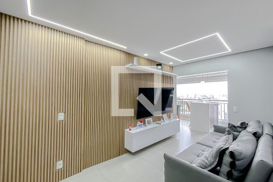 Sala de apartamento à venda com 2 quartos, 77m² em Belenzinho, São Paulo