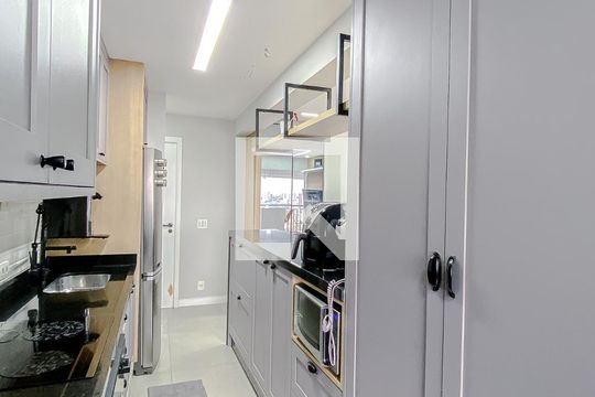 Cozinha de apartamento à venda com 2 quartos, 77m² em Belenzinho, São Paulo