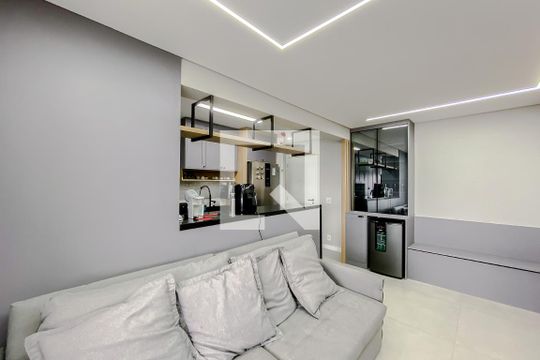 Sala de apartamento à venda com 2 quartos, 77m² em Belenzinho, São Paulo