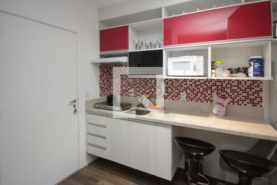 Cozinha de kitnet/studio para alugar com 1 quarto, 30m² em Vila Prudente, São Paulo
