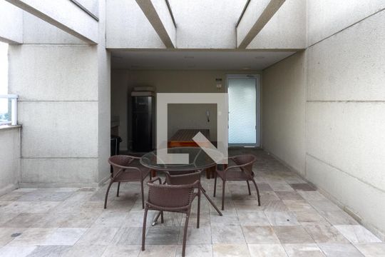 Área comum - Churrasqueira de kitnet/studio para alugar com 1 quarto, 30m² em Vila Prudente, São Paulo