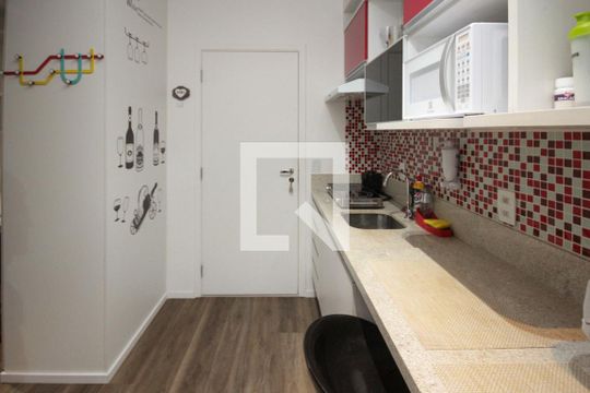Cozinha de kitnet/studio para alugar com 1 quarto, 30m² em Vila Prudente, São Paulo
