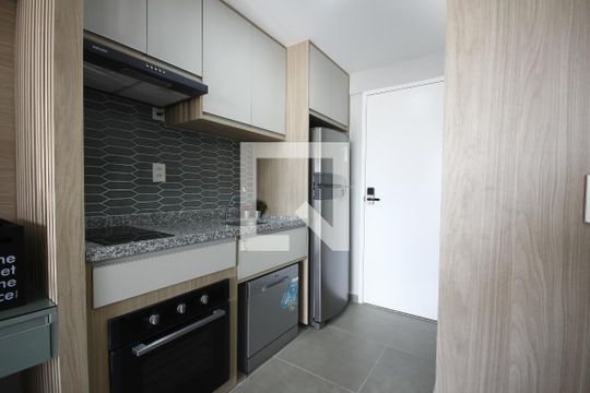 Cozinha de kitnet/studio à venda com 1 quarto, 29m² em Vila Mariana, São Paulo