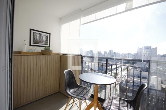 Varanda Studio de kitnet/studio à venda com 1 quarto, 29m² em Vila Mariana, São Paulo