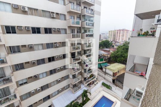 Vista de apartamento à venda com 2 quartos, 68m² em Todos Os Santos, Rio de Janeiro
