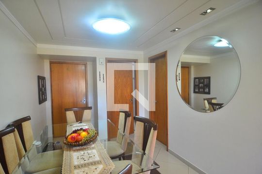 SALA DE JANTAR de apartamento à venda com 3 quartos, 128m² em Centro, Canoas